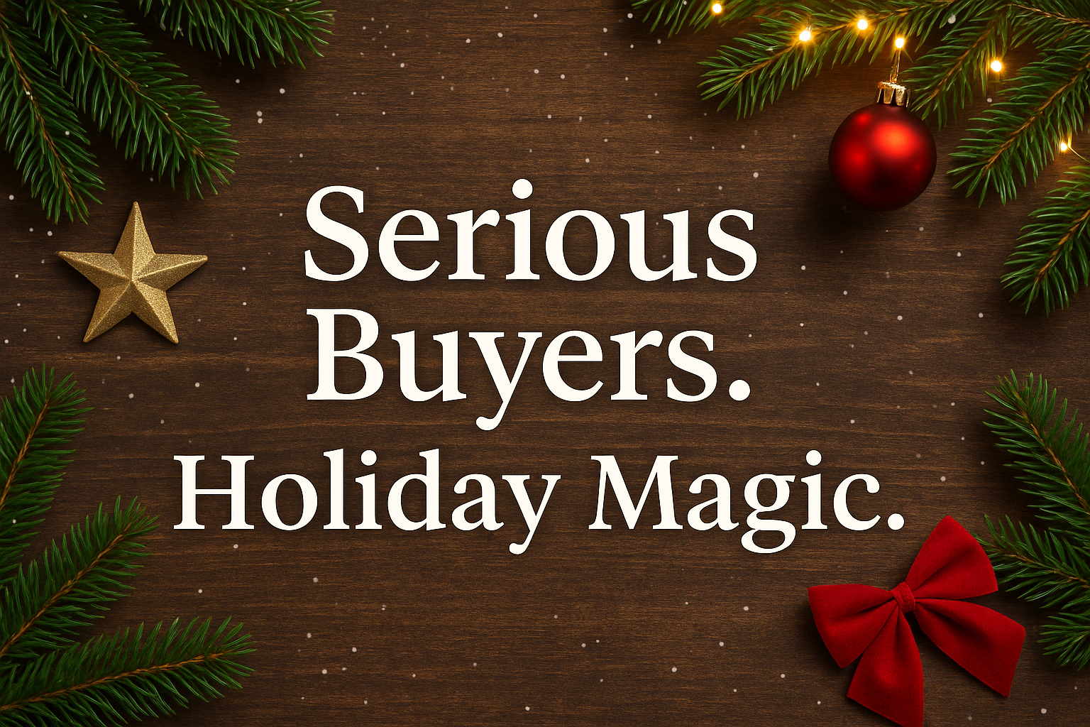 A cozy home decorated for the holidays